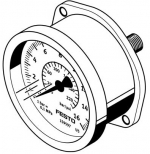 FESTO壓力表測量精度等級 FMA-50-10-1/4-EN