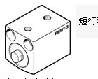 費斯托短行程氣缸電流輸出方式ADVC-16-15-A-P