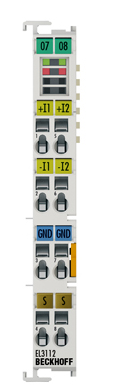 BECKHOFF/倍福輸出端子模塊IE4112，使用電壓