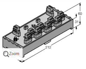 JRBS-40SC-8C/EX接線盒，德國turck品牌