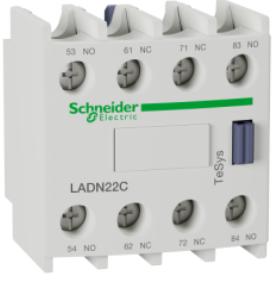 schneider輔助觸點模塊LADN22C查看數據